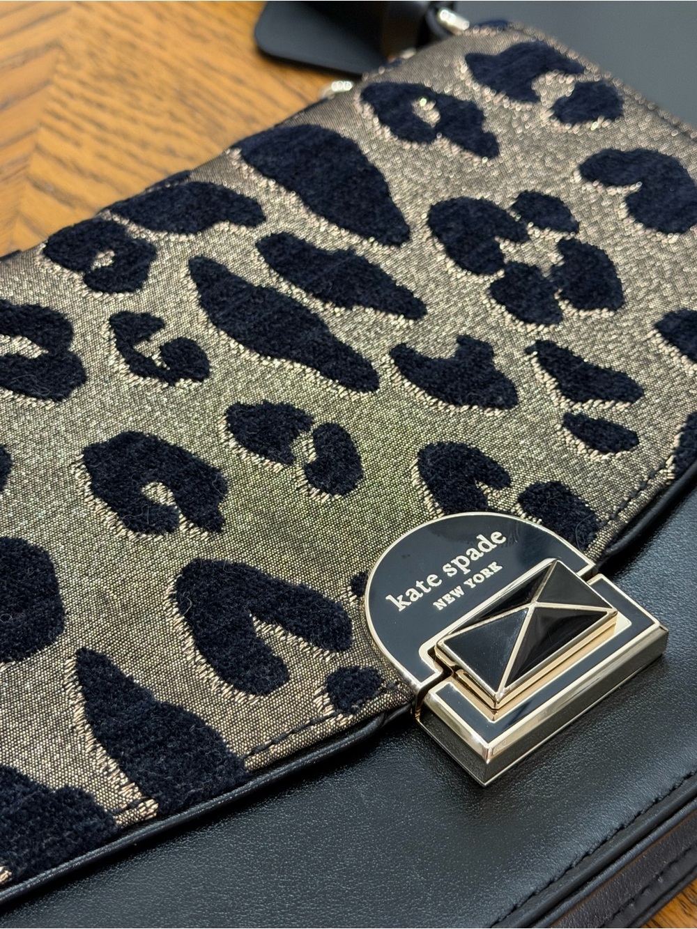 Kate Spade Neve Ocelot Convertable Shoulder Crossbody Bag - Picture 4 of 12
